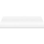 ALONI TABLETTE EN MDF (152.4X45.5X2.6 CM) - BLANC BRILLANT