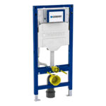 GEBERIT UP320 DUOFIX RÉSERVOIR DE CHASSE ENCASTRÉ 3-6L POUR WC SUSPENDU – AVEC KIT DE FIXATION MURALE