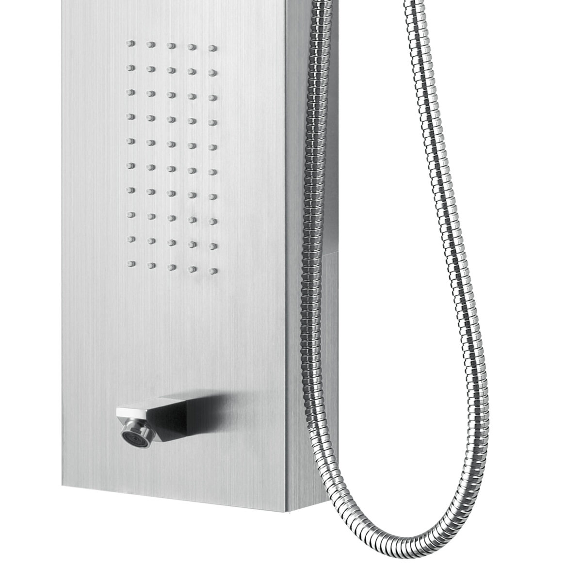 Erfuthermostatic Shower Panel - Matt Chrome - Image 3