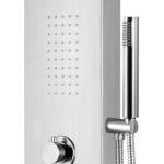 Erfuthermostatic Shower Panel - Matt Chrome - Image 4
