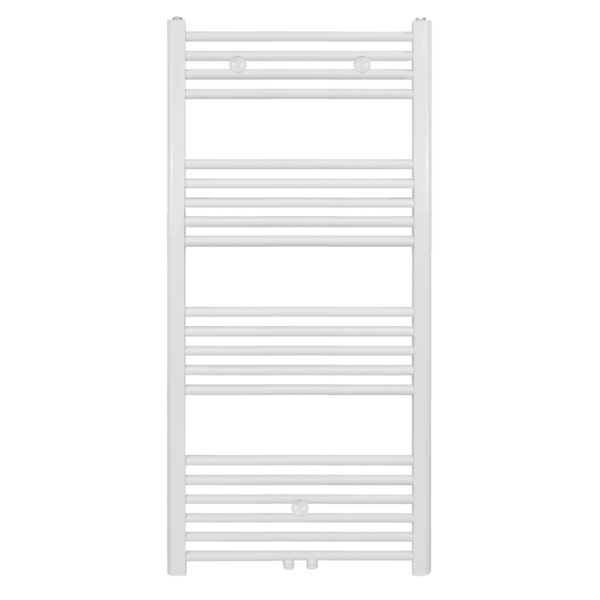 Radiateur Sèche-Serviettes Raccordement Central Blanc 1200x400-458 Watts