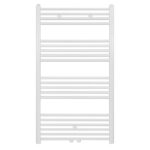 Towel Radiator Center Connection White 1200x600-616 Watt