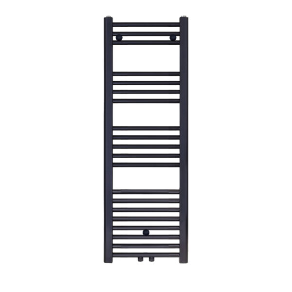 BELRAD SÈCHE-SERVIETTES - RACCORDEMENT GAUCHE-DROITE/CENTRAL - 458 WATT - 1200X400CM - NOIR MAT