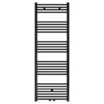 BELRAD SÈCHE-SERVIETTES - RACCORDEMENT GAUCHE-DROITE/CENTRAL - 721 WATT - 1600X500CM - NOIR MAT