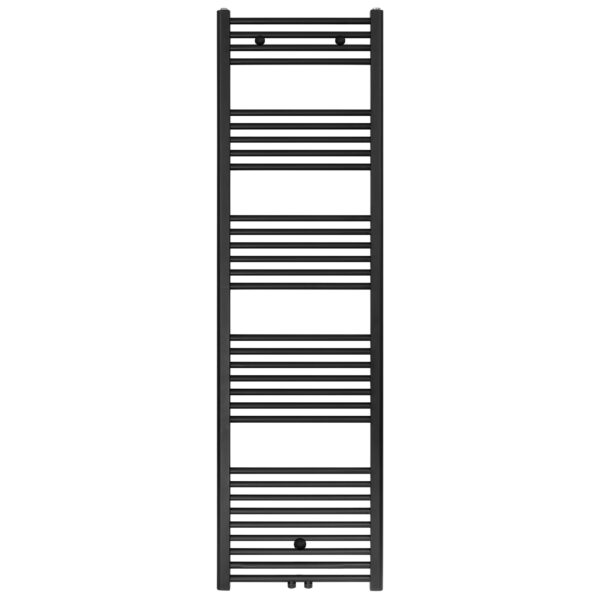 Radiateur Porte-Serviettes Central Jack Noir Mat Brosse 1800x500-821 Watt