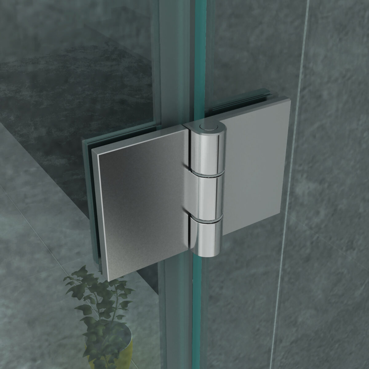 Aloni Douchecabine Met Scharnierendeur, Vast Paneel En Zijpaneel - Met Anti-Kalkbehandeling - Omkeerbaar - 8mm Veiligheidsglas - 80x120x195 Cm - Chroom - Helder Glas - Afbeelding 5