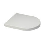 ALONI ABATTANT WC PREMIUM - SOFT CLOSE - QUICK RELEASE - TOPFIX - DUROPLAST - CHARNIÈRES EN INOX - BLANC BRILLANT - Image 4