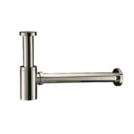 UNIFORMA SIPHON POUR LAVABO ET LAVE MAINS –  ACIER INOX BROSSÉ