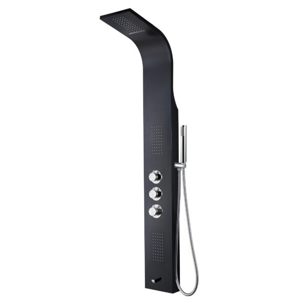 COLONNE DE DOUCHE THERMOSTATIQUE NOIR