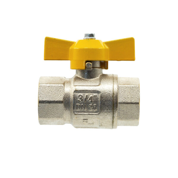 Vanne De Gaz Approuvée Kvgb F.F.Papillon (Ref Itap068b014) 1/4"