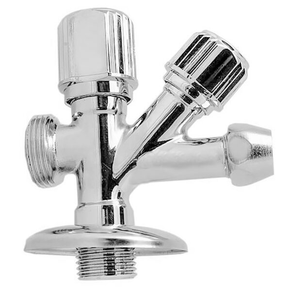 Aloni Dubbele Serviceklep 3/4x1/2x10