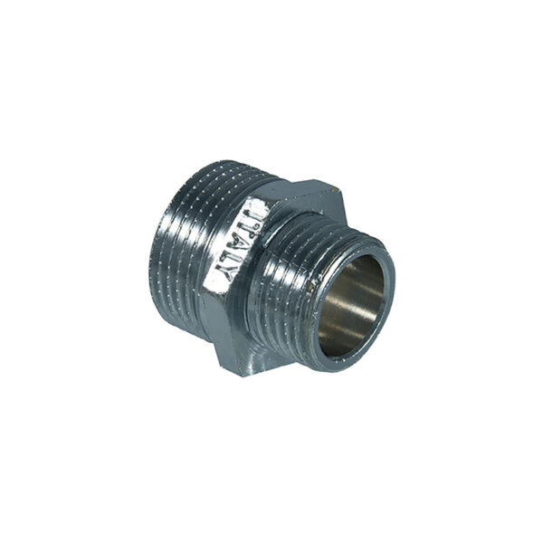 Mamelon Reduit Laiton Chrome 2245 1/2x3/8