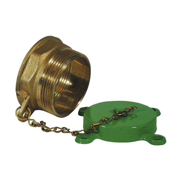 Vuldop 2 Groen Messing