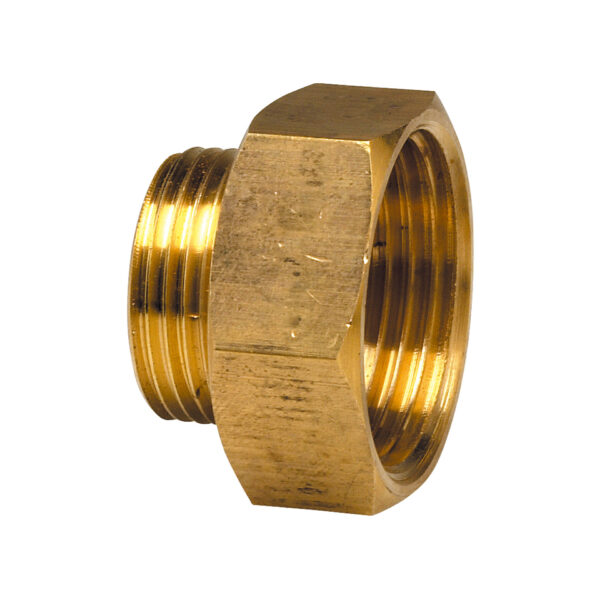 Verloopmof Messing 6246 1"Vrx3/4m