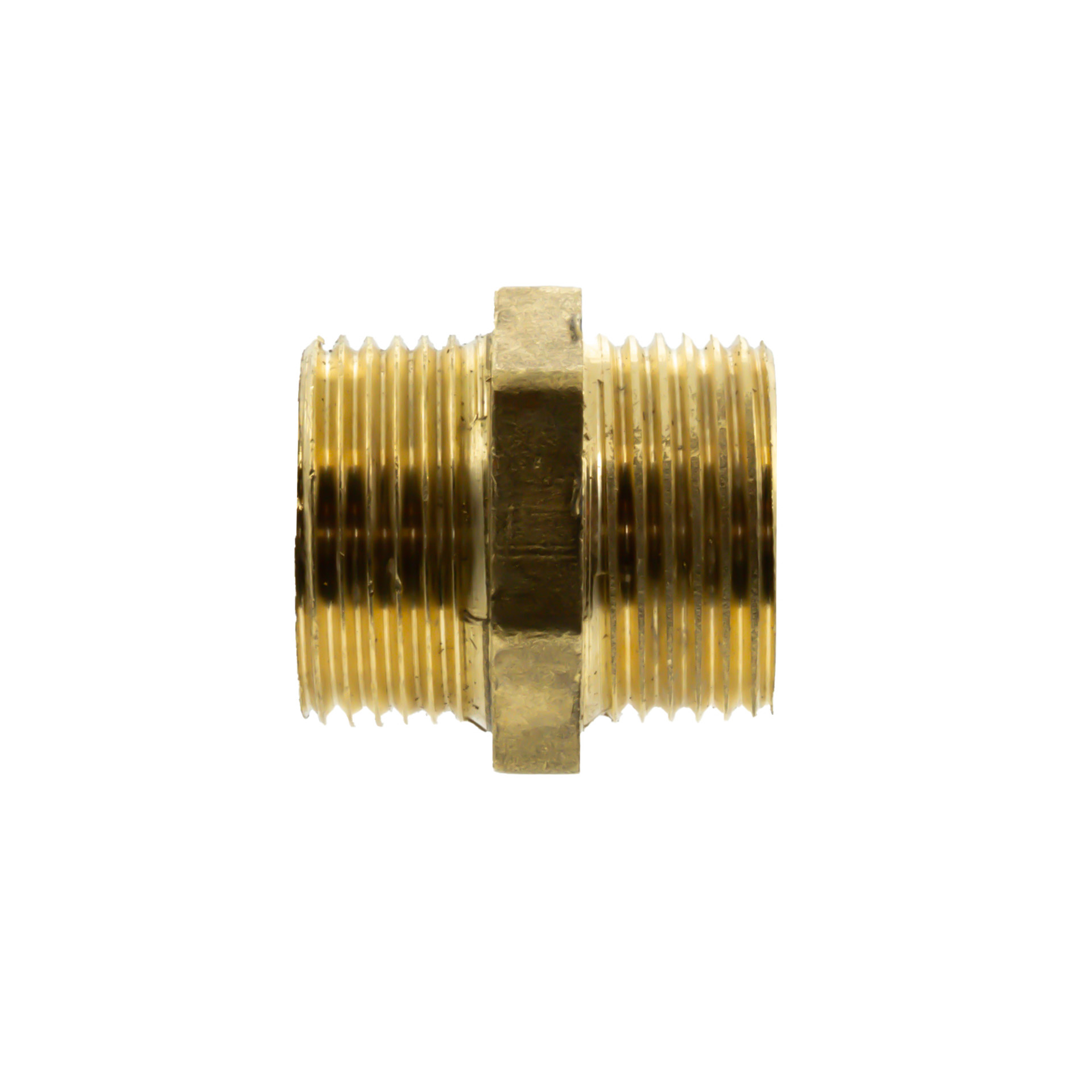 Versterkte Nippels Messing  Voor Platte Dichting 6280 1/2