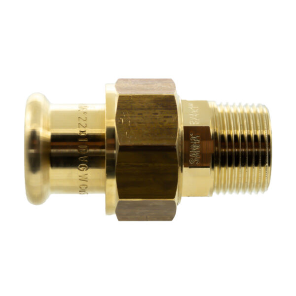 Raccord Union Joint Plat 7333 3/4mx28 (Réf Sanha  8333g 3/4x28)