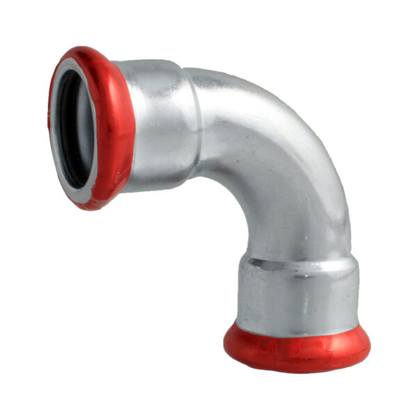 Press Acier 'M 'Galvanisé Coude 90°  15 X 15 Mm  Ff C20zclbp