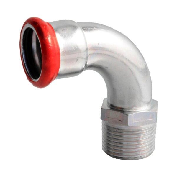 Press Acier 'M 'Galvanisé Coude 90°  M1 X 28 Mm C83rflbp