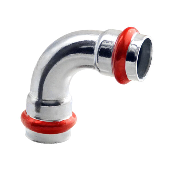 Press Acier 'V'galvanisé Coude Ff 35 C20zgvilbp