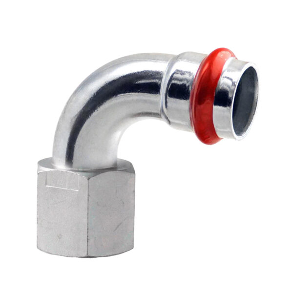 Press Staalverzinkt 'V' Bocht 90° Vr. 1/2x15 C82pcvilbp