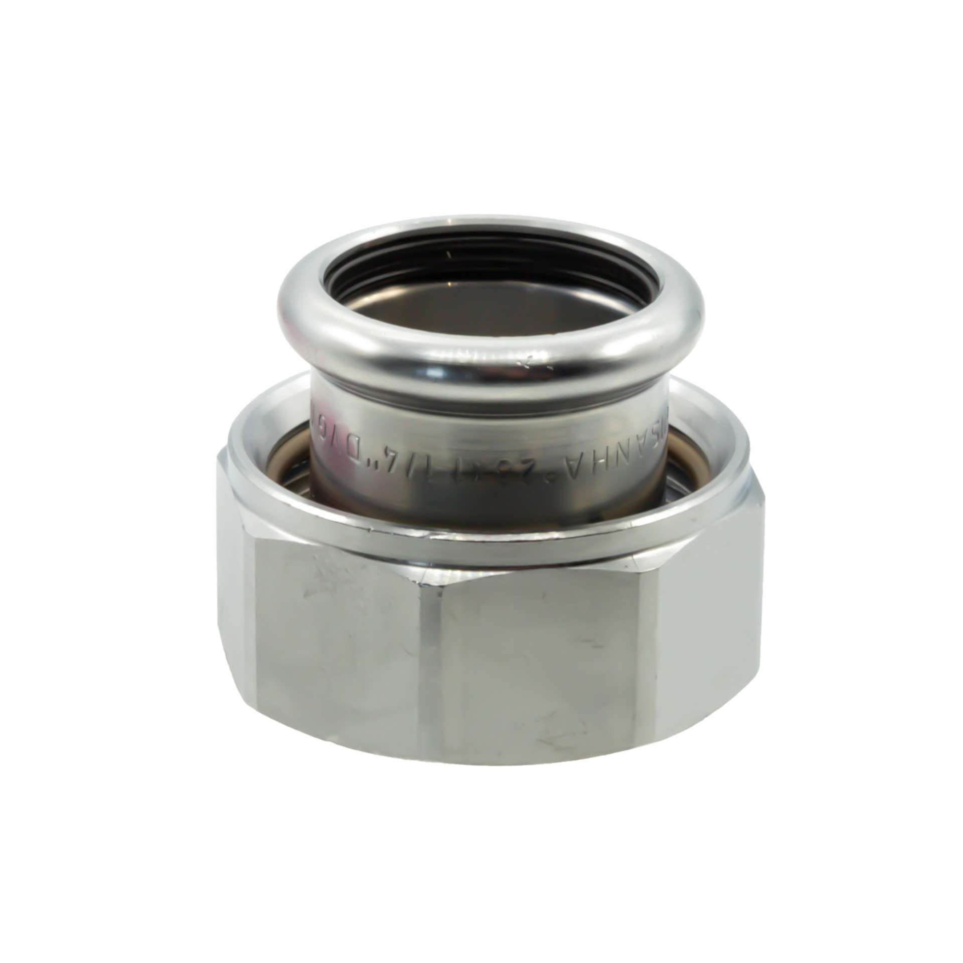 Raccord Demiunion A Joint Plat 5/4x28 ( Ref. Sanha  24359g 5/4x28 )