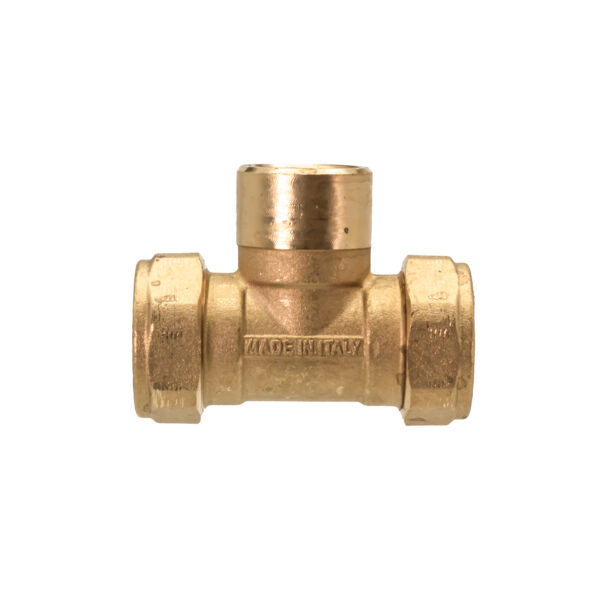 Biconisch Tstuk Messing 3251 15x1/2vrx15