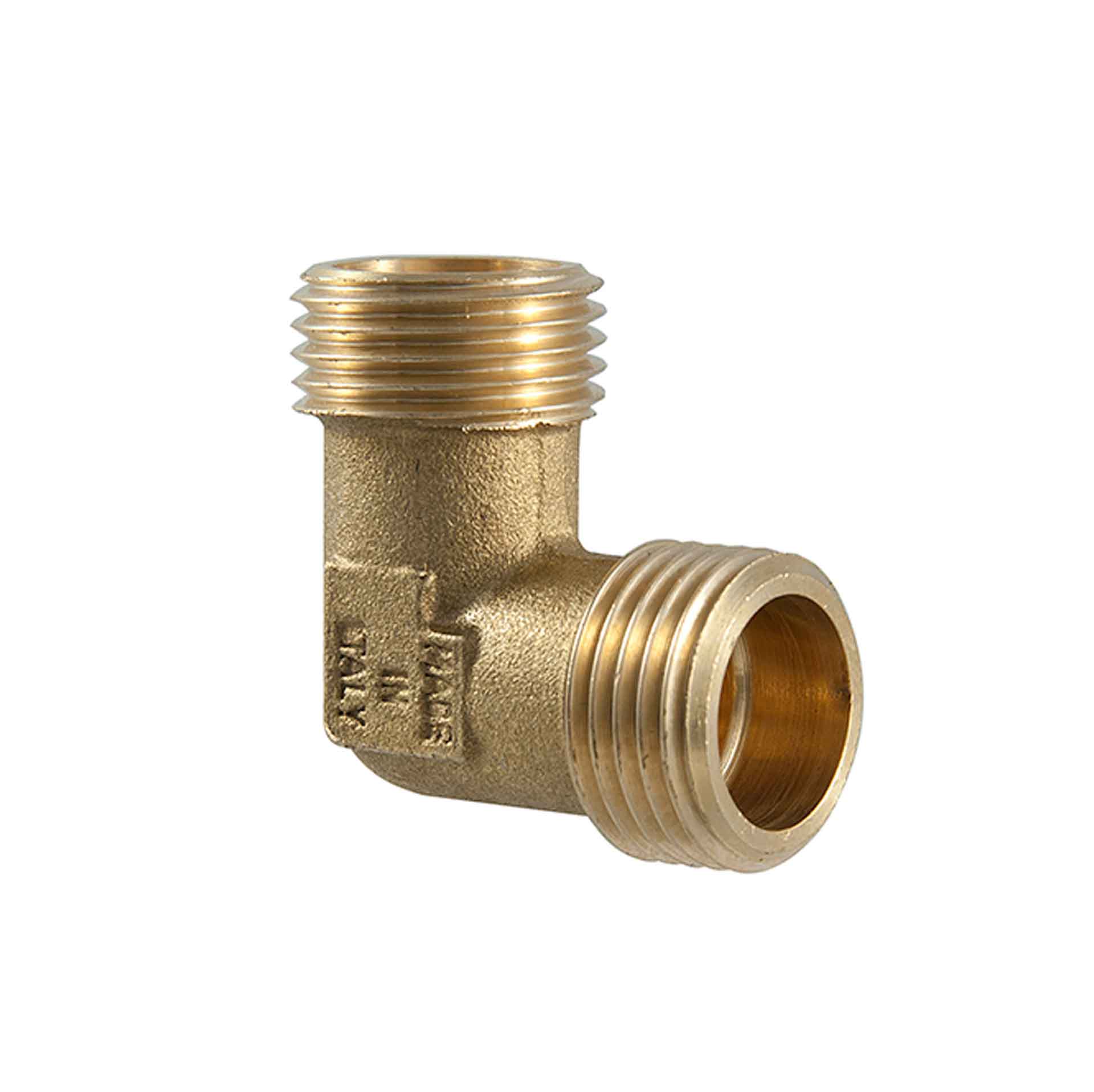 Messing Elleboog  6094 1" Mxm