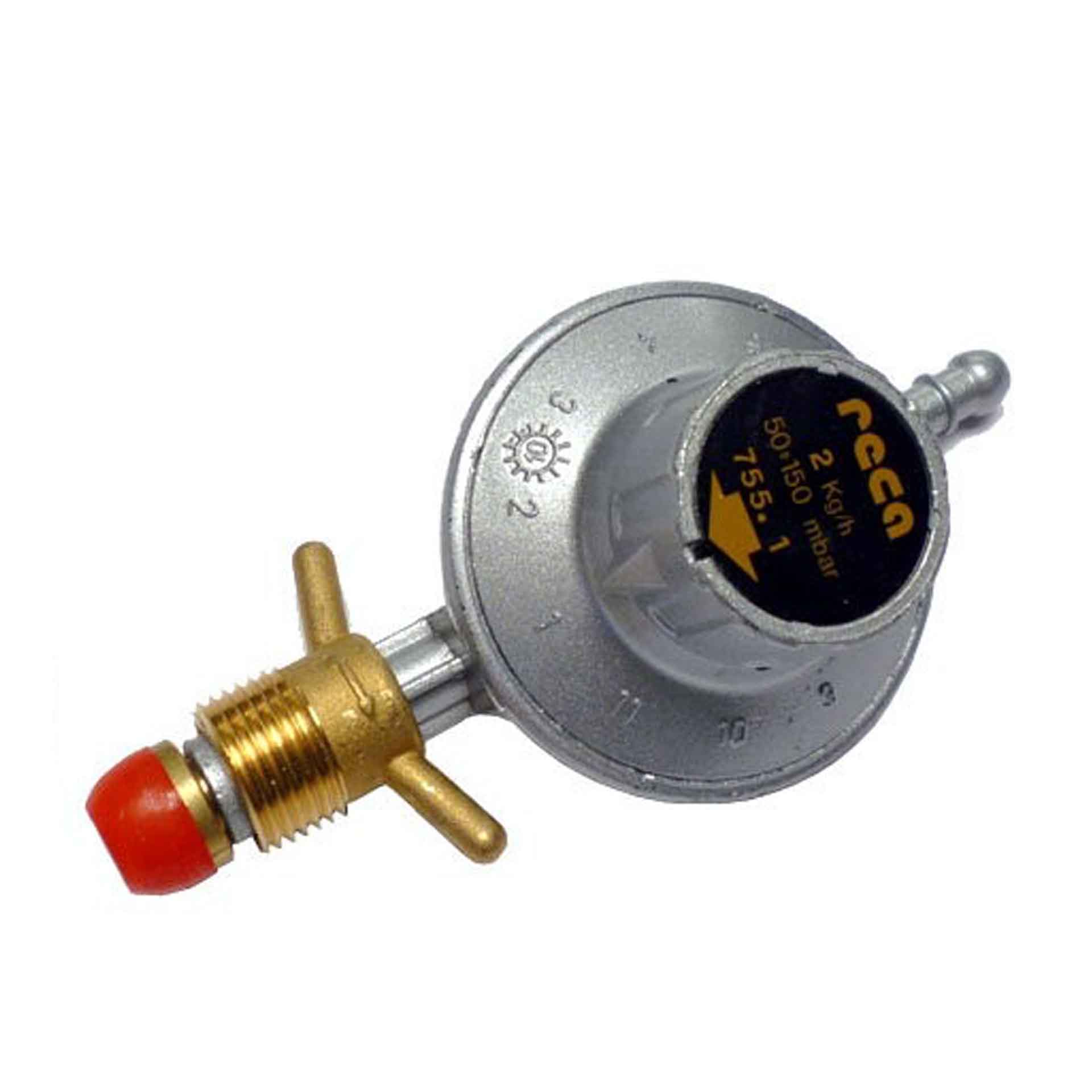 Flessenregelaar 11 Posities 50150mbar Q2kg/H Pol Slang S5249