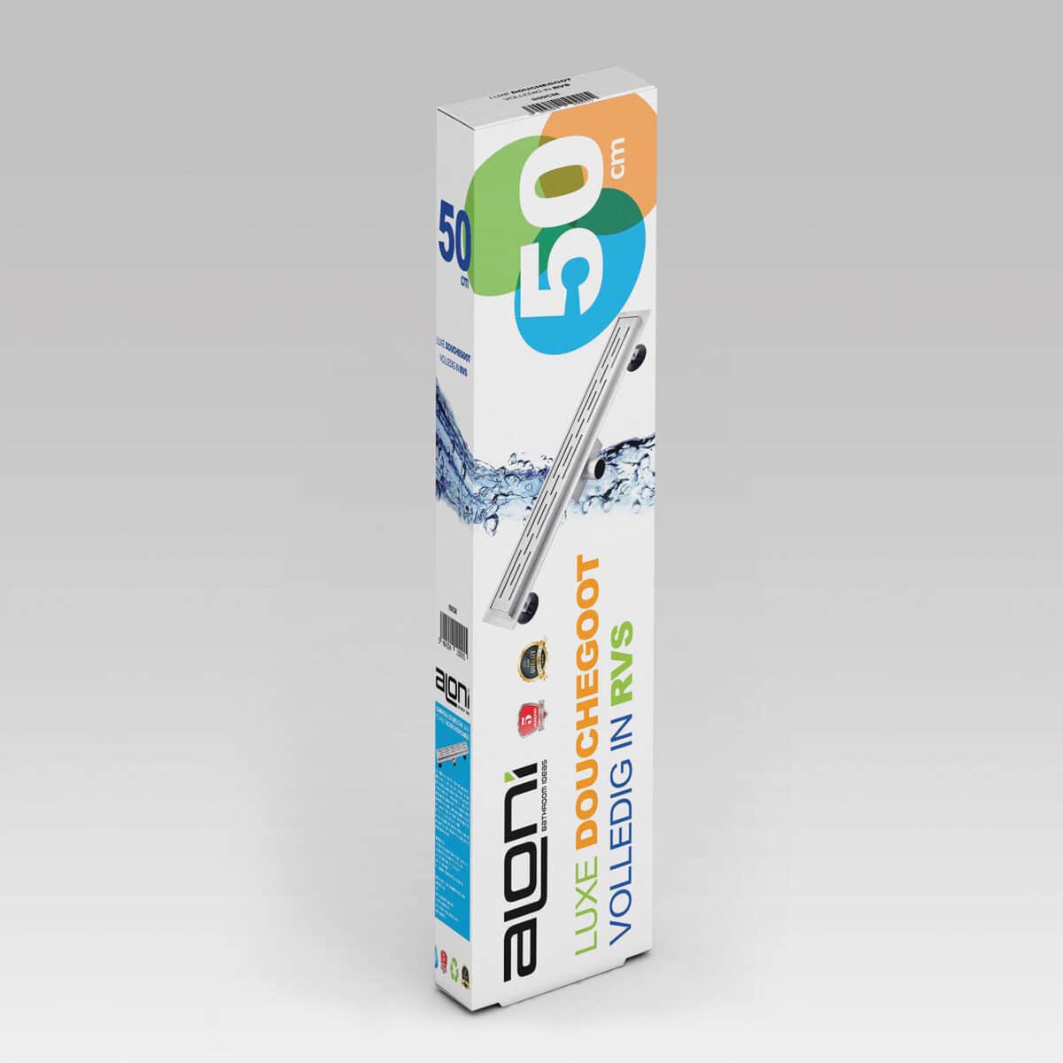 Aloni Caniveau De Douche En Inox (80cm) - Afbeelding 6