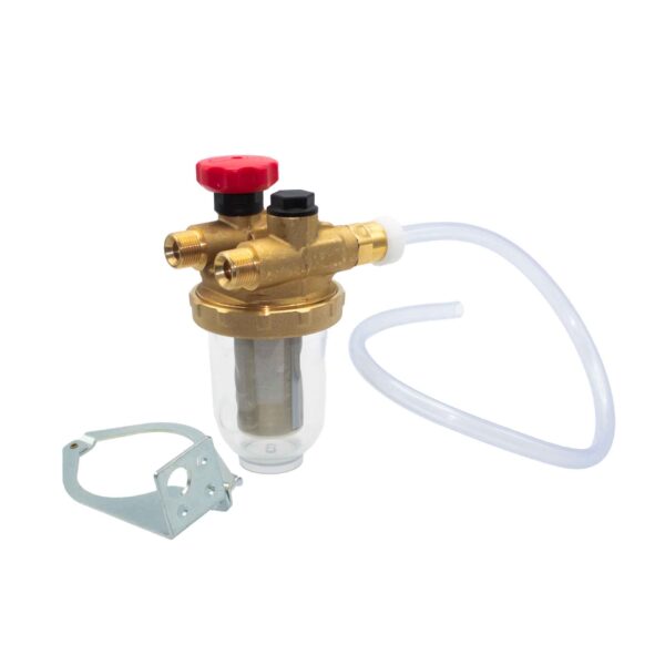 Filtre À Huile Chauffante Avec Aspiration De Retour 10114a, 3/8” M × F