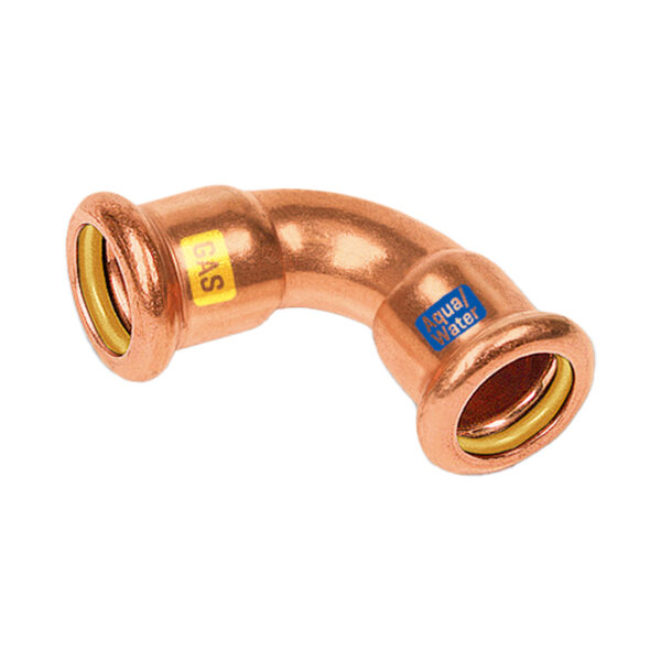 Aquagas Bocht 90° Bi-Bi 54