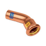 Aquagas Bocht 45° Bi-Bui 54