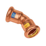 Aquagas Courbe 45° F/F 54