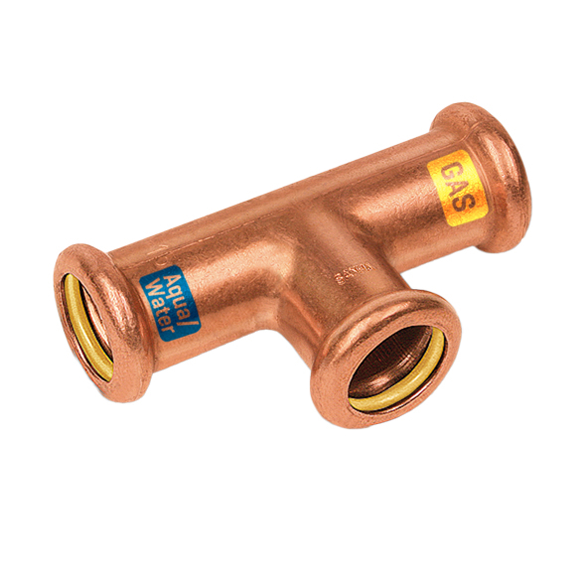 Aquagas T-Stuk 54x42x54