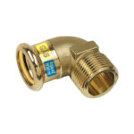 Aquagas Elleboogbocht Met Buitendraad 42x11/2