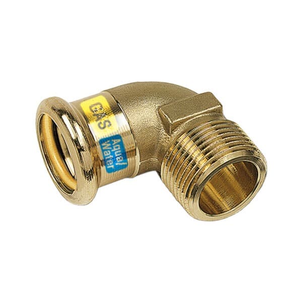 AQUAGAS COUDE 90°, MIXTE FILETÉ 42X11/2