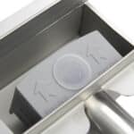 Coffre De Douche Aloni En Acier Inoxydable Complet 50cm – Image 5