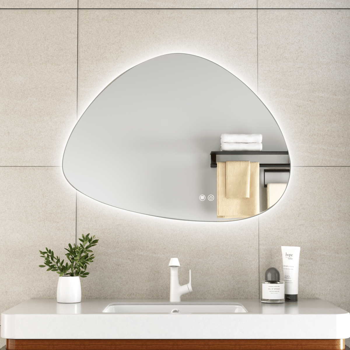 Erfu Mirror Led Anti Fog 100x60cm - Image 4
