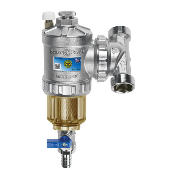 Vuilafscheider Met Magneet Transparent 95° 6bars 3/4