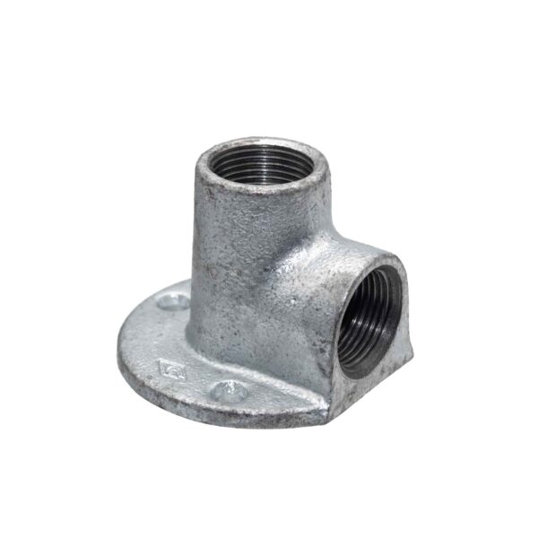 Coude A Plaque 471 3/4 Galva  (Réf  471 3/4 Galva)