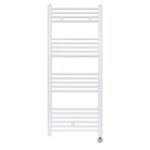 Towel Radiator Electric On 220v White 1200x500-695w - Image 2