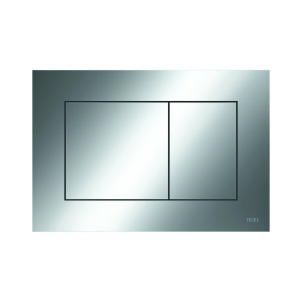 Tecenow Wc-Bedieningsplaat - Douchespoeltechniek - Glanzend Chroom