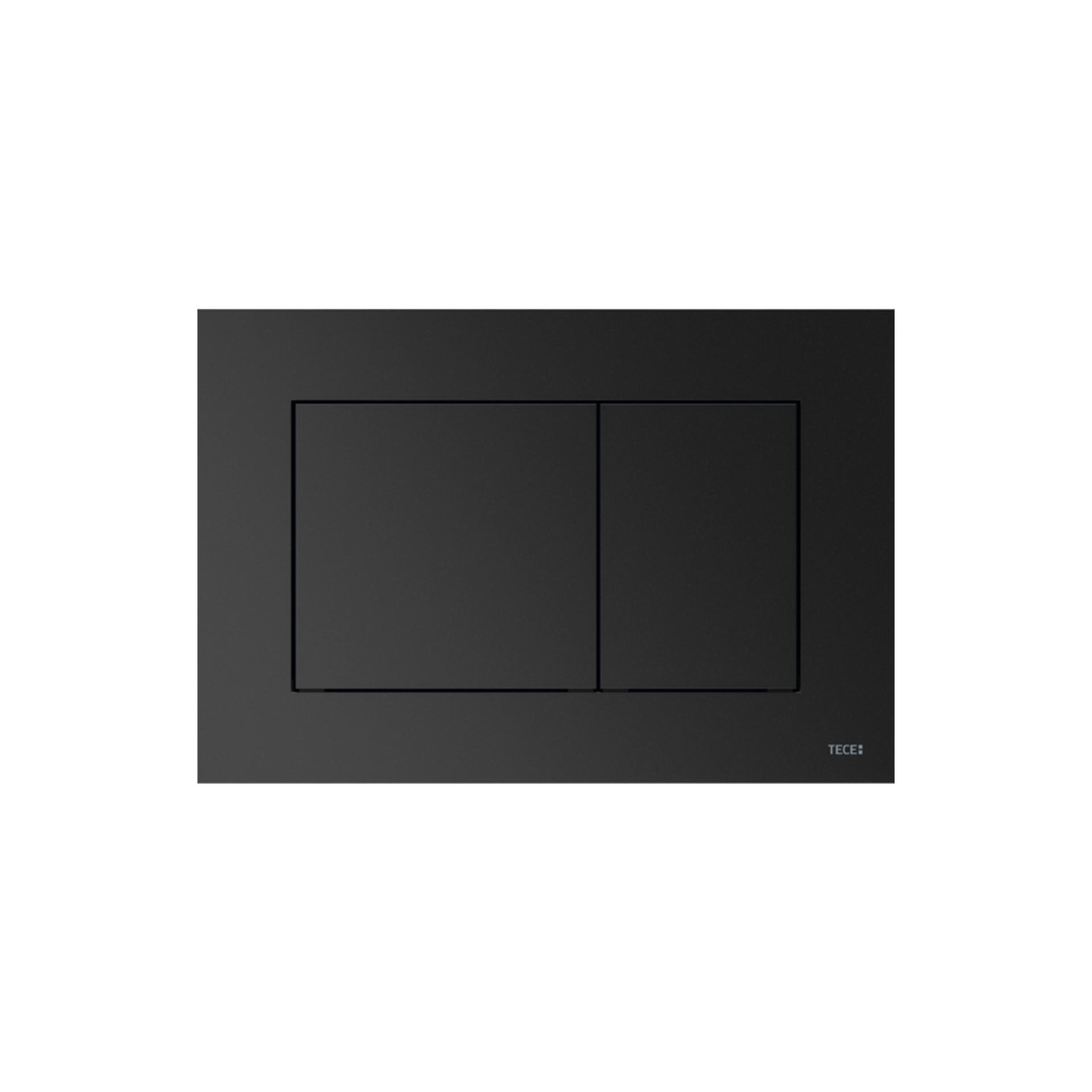 9240423-2.jpg Tecenow Wc-Bedieningsplaat Voor Duospoeltechniek, Mat Zwart Grafiet Metallic – Image 1