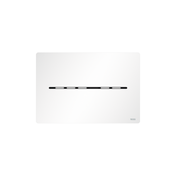Plaque De Déclenchement Wc Tecesolid Électronique Avec Activation Sans Contact, Batterie 6 V, Blanc Mat
