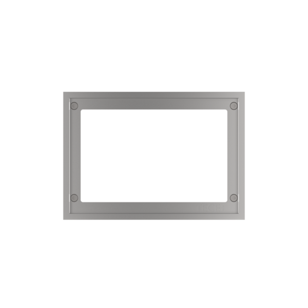 Tece Wc-Afdekframe Voor Wc-Inbouwframe, Glanzend Metaal