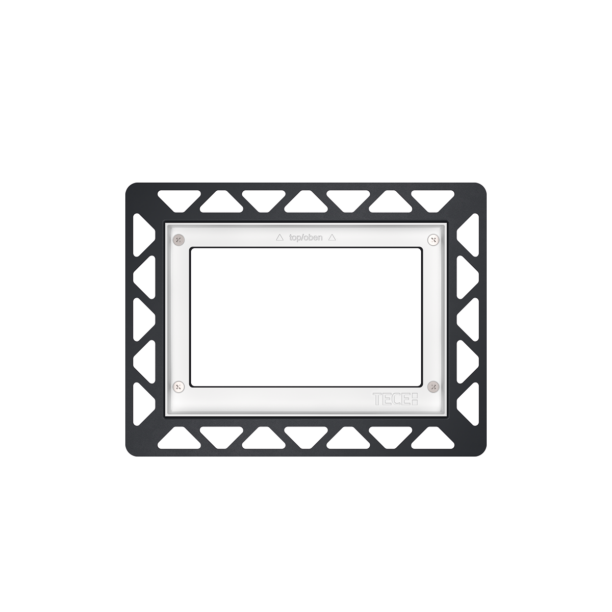 9240646.png KIT D'ENCASTREMENT WC POUR INSTALLATION À FLEUR DE PAROI, BLANC - Image 1