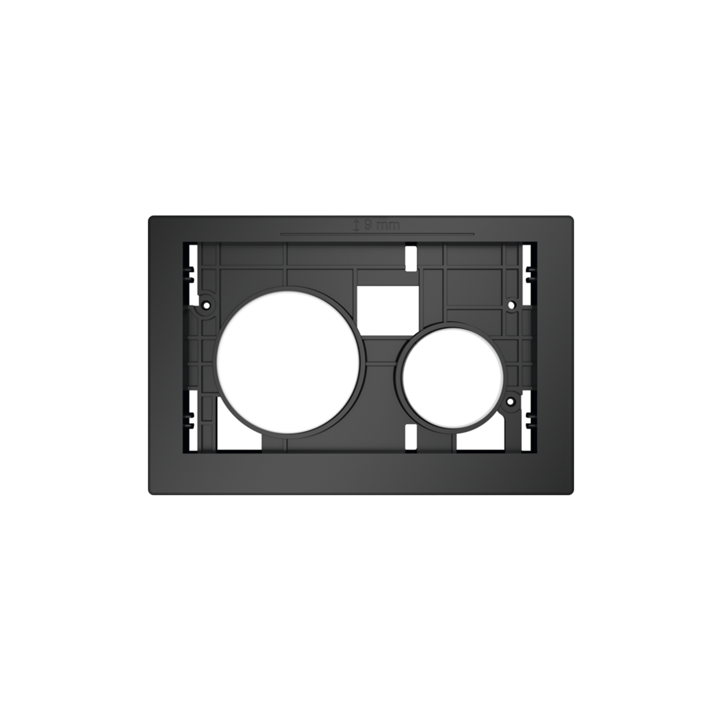 9240663_9240664_9240618-2-2.png Boutons Pour Plaque De Déclenchement Teceloop, Touches Blanc Mat – Image 1