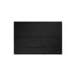 TECE SQUARE PLAQUE DE COMMANDE - NOIR MAT