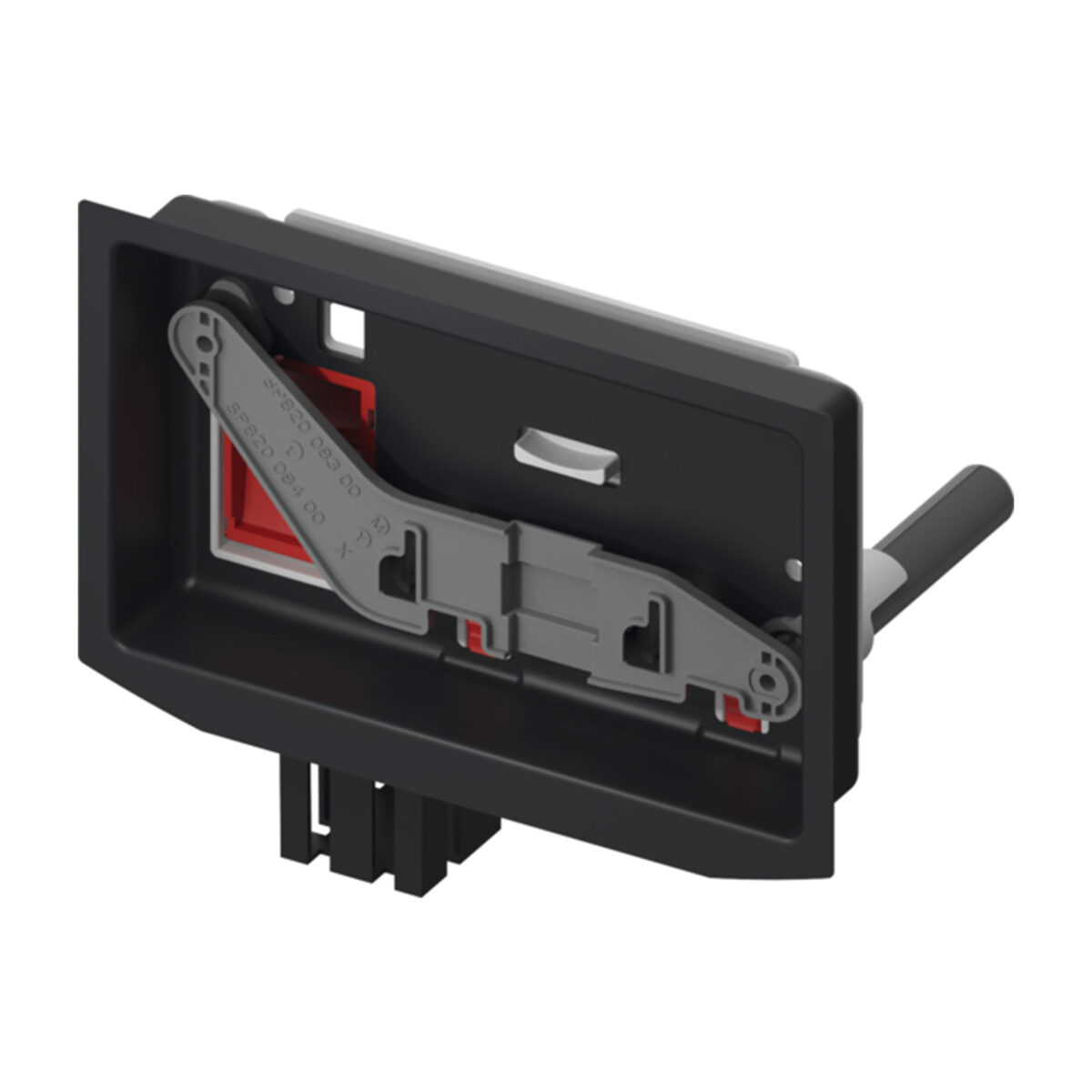 Tecebase Wc Concealed Frame With Cistern + Tecenow Flush Plate Matte Black - Image 6