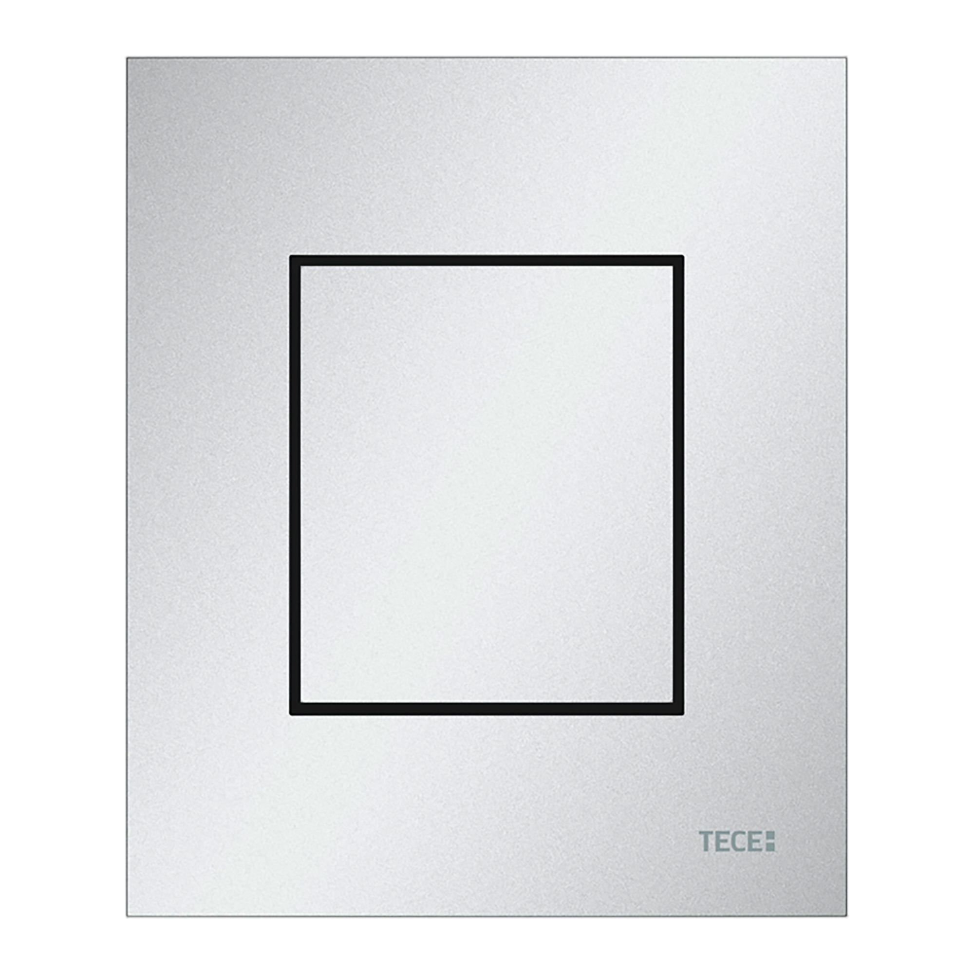 9242402-1.jpg Tecenow Bedieningsplaat Incl. Cartouche Voor Tece Urinoir - Mat Chroom - Afbeelding 1